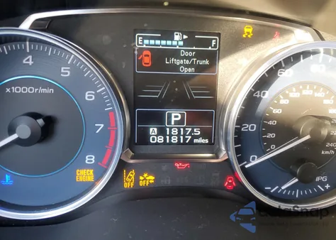 2016 Subaru Crosstrek 2.0I Limited из США, поврежденный, VIN JF2GPANC2G8268905